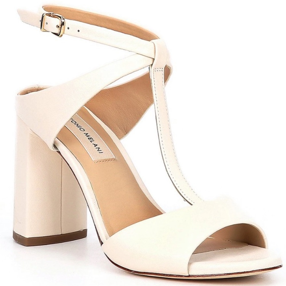Antonio Melani heels open toe size 6